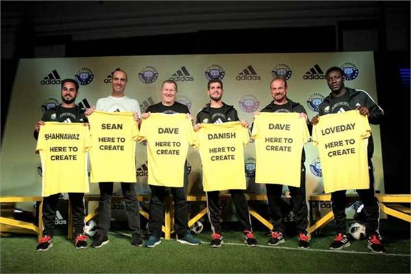 adidas becomes a kit sponsor of kashmir