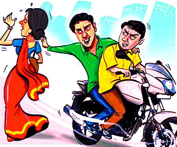 ਮੋਟਰਸਾਈਕਲ ਸਵਾਰਾਂ ਦੀ ਕੁੱਟ-ਮਾਰ ਕਰ ਕੇ ਨਕਦੀ ਅਤੇ ਚੇਨ ਖੋਹੀ