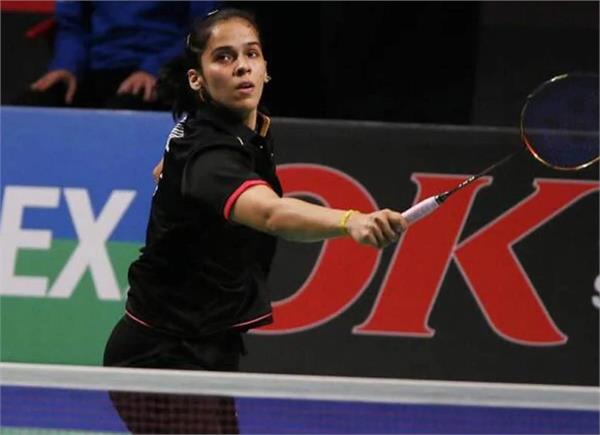 in the second round of saina  s french open