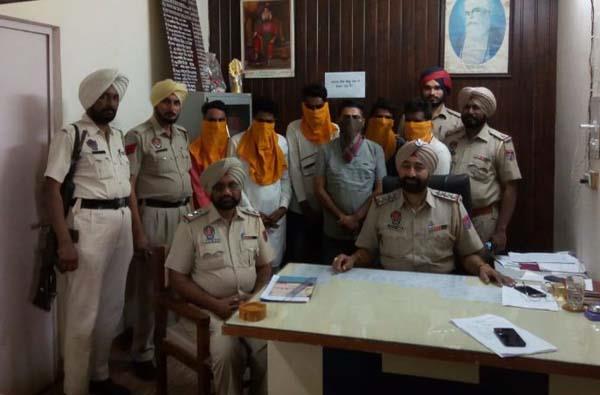 6 guards  including stealing wheat from ghodam