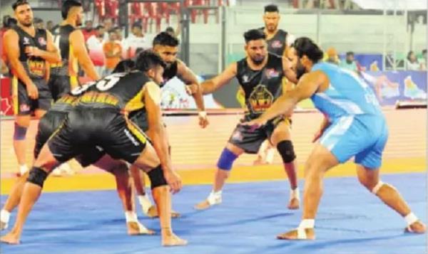 globe kabaddi league  california defeats black panthers 59 45