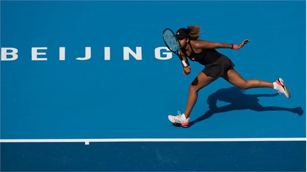 china open tennis  osaka defeats jiang in the semi finals
