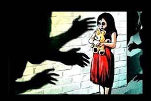rape  six year old girl who is returning home from school