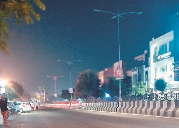 municipal corporation has not been able to repair 50 street lights