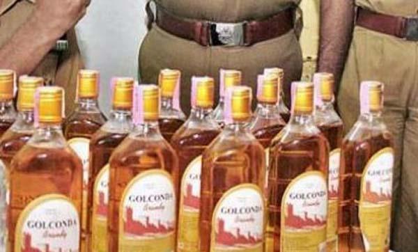 alcohol bottles exported 108 bottles