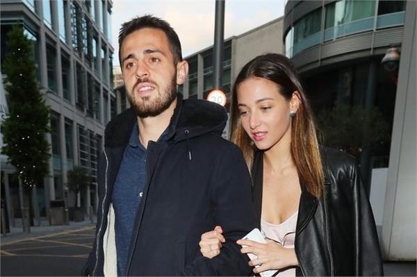 footballer bernardo silva broke the french  alicia viroronde