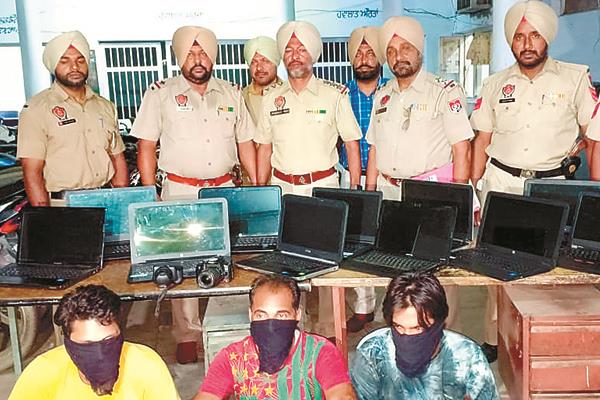 theft arrested
