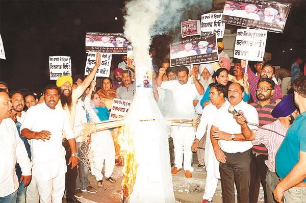 candlestick march by the city jwellers led by harpal juneja