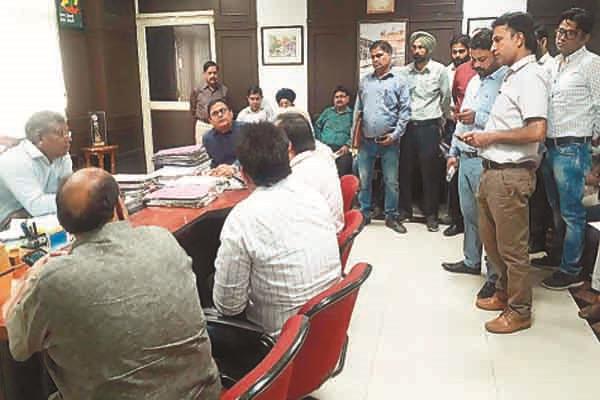 the corporation  s entire staff at the arrest of suresh sehgal strike