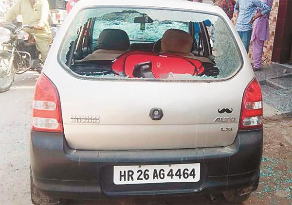 a small clash between private transporters