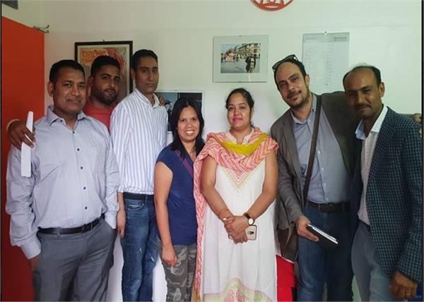 italy  passport camp indian embassy