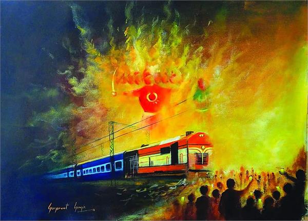 bathinda painting workshop  amritsar rail accident