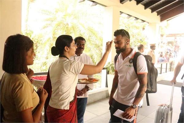 team india welcome