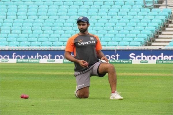 hanuma vihari practicing