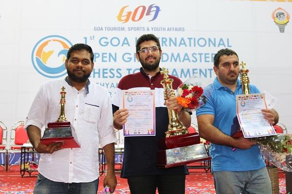 iranian idani wins goa international title