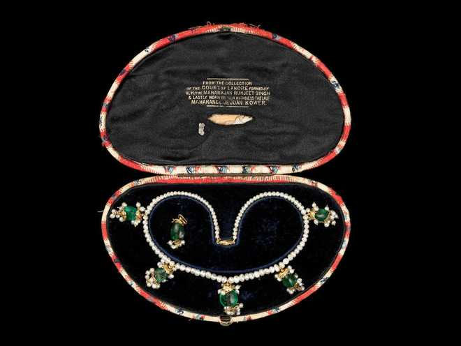 ਮਹਾਰਾਜਾ ਰਣਜੀਤ ਸਿੰਘ ਦੀ ਪਤਨੀ ਦਾ ਹਾਰ 1 ਕਰੋੜ 76 ਲੱਖ ਰੁਪਏ 'ਚ ਨੀਲਾਮ