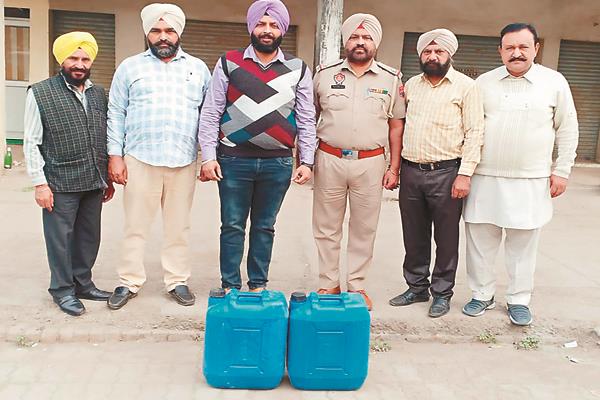 2 cans of toxic alcohol seized during raids
