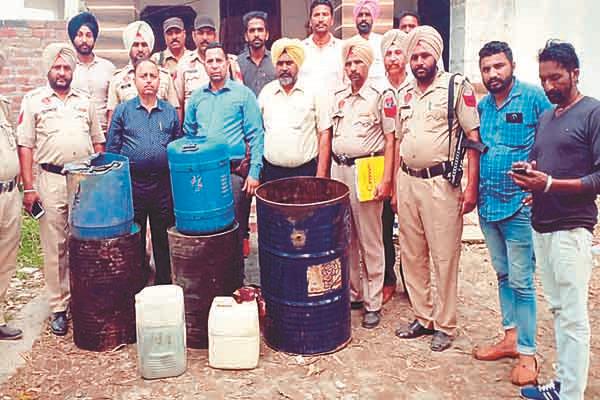 400 liter lahan seized
