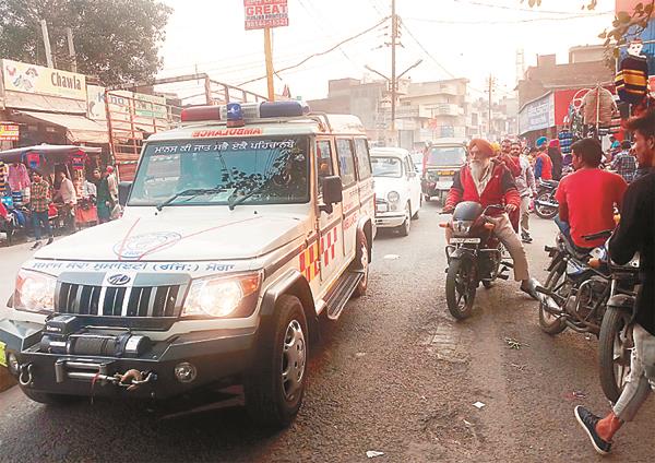 illegal occupation in the city