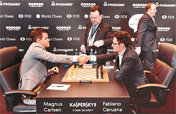 carlsen and caruana  s second bet also draws