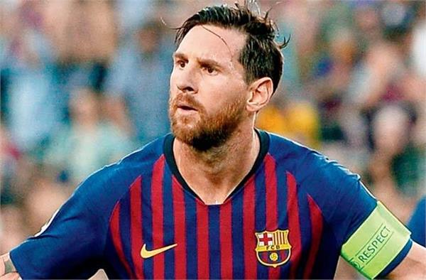 famous footballer messi will return after injury