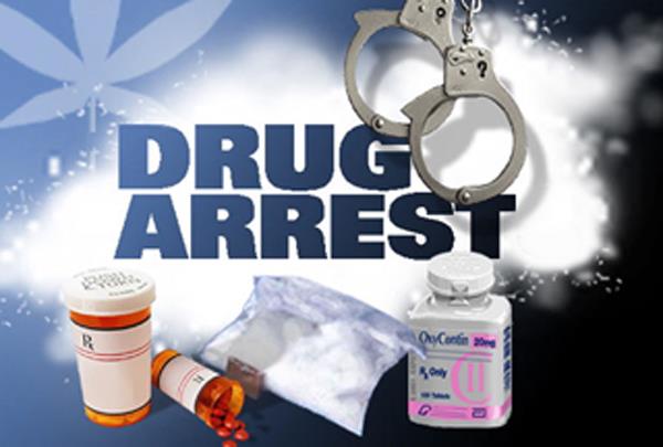 drug substances arrested