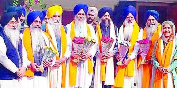 sgpc  gobind singh longowal capt  amarinder singh invitation letter