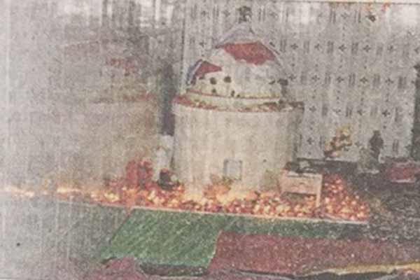 village chilla celebrated diwali on 8 november