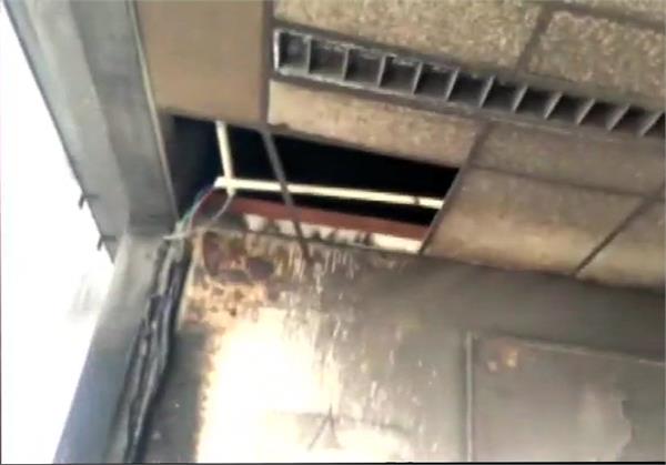 fire at varanasi international airport