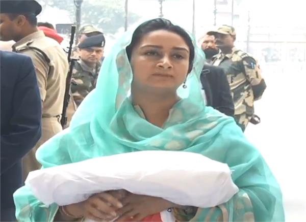 kartarpur sahib foundation stone harsimrat kaur badal