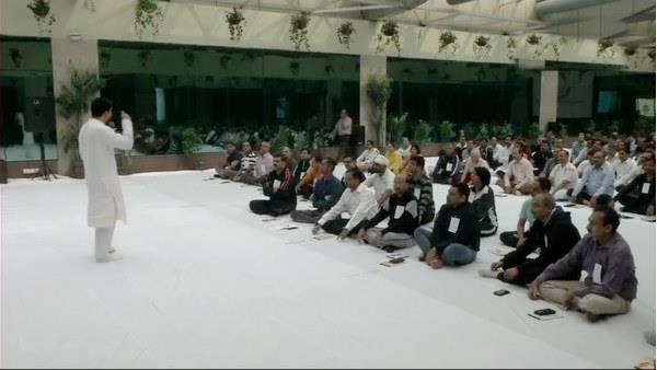 art of living workshop in the cbi headquarters