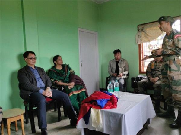 arunachal a clash between army policemen nirmala reached to settle down