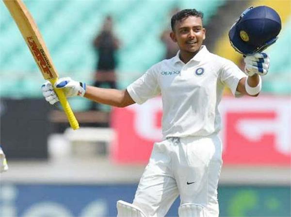 prithvi shaw