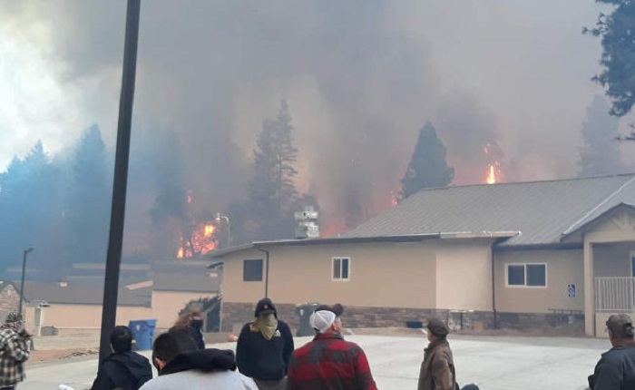 ਉੱਤਰੀ ਕੈਲੀਫੋਰਨੀਆ ਦੇ ਜੰਗਲਾਂ 'ਚ ਲੱਗੀ ਭਿਆਨਕ ਅੱਗ, 2700 ਲੋਕ ਹੋਏ ਬੇਘਰ