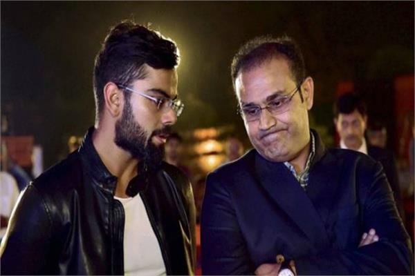 virat kohli  virender sehwag