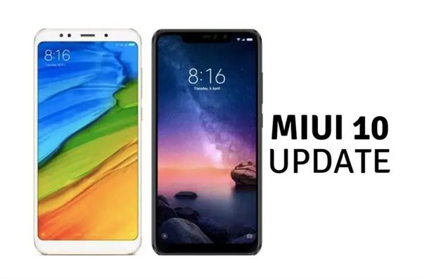 miui 10 stable update rolling out for xiaomi redmi 6 pro in india