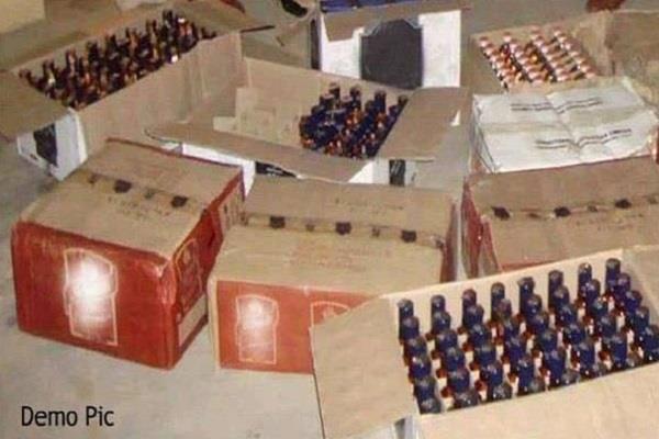 pathankot  illicit liquor seized
