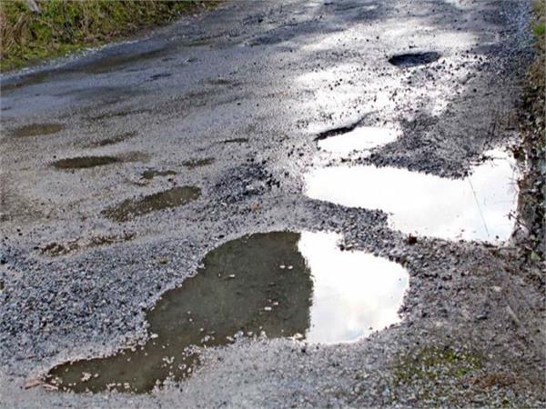 roads into debris