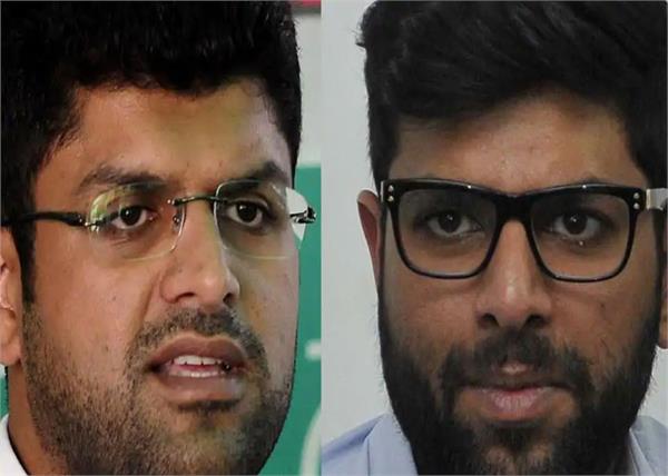 haryana dushyant chautala and digvijay released from inld