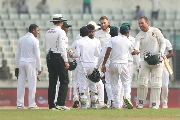 bangladesh zimbabwe draw series