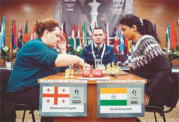 chess herika walks in the next round padmini
