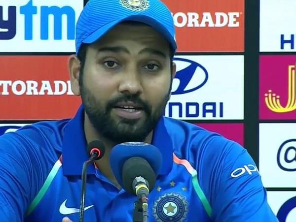 rohit has praised shikhar khalil after winning the windies