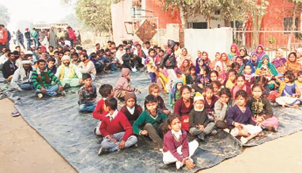 the rallying rally of the pallidar and the dharna