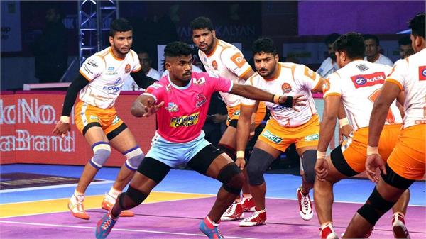 pro kabaddi league  jaipur defeated pune warriors by 36 23