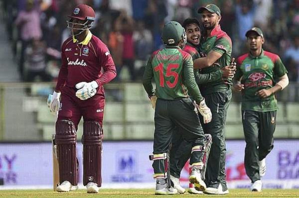 bangladesh won the odi series 2 1 by west indies