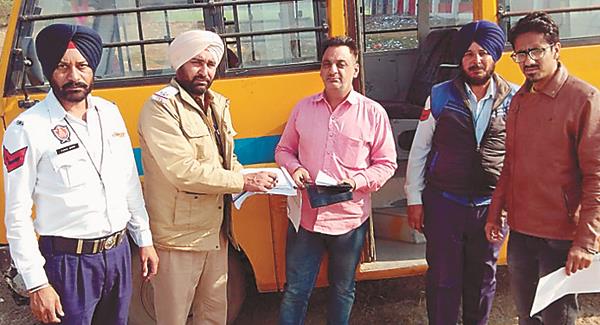 traffic police  invoice