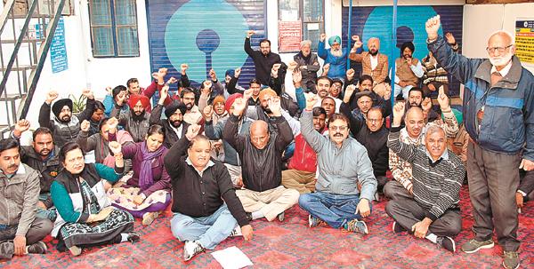 due to bank strike  rs 50 crore transactions