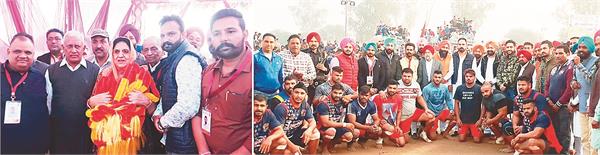 sarhala rana club team occupies kabaddi cup