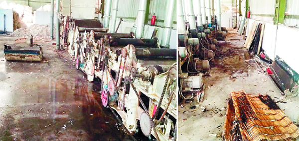 ਫੈਕਟਰੀ ’ਚ ਲੱਗੀ ਅੱਗ ; ਕਾਟਨ ਤੇ ਮਸ਼ੀਨਰੀ ਸਡ਼ਣ ਨਾਲ  ਲੱਖਾਂ ਦਾ ਨੁਕਸਾਨ