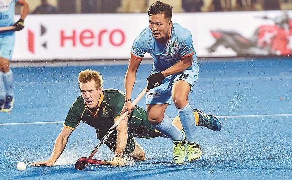 leading indian hockey by performing average in the big tournament